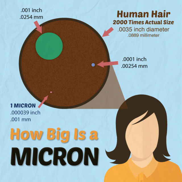 How Big is a Micron?